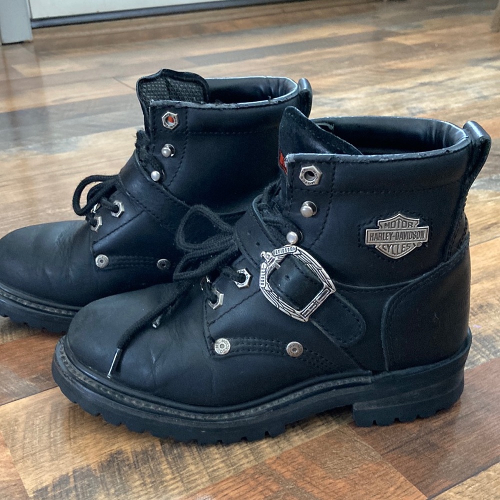 Women’s Harley Davidson moto boots